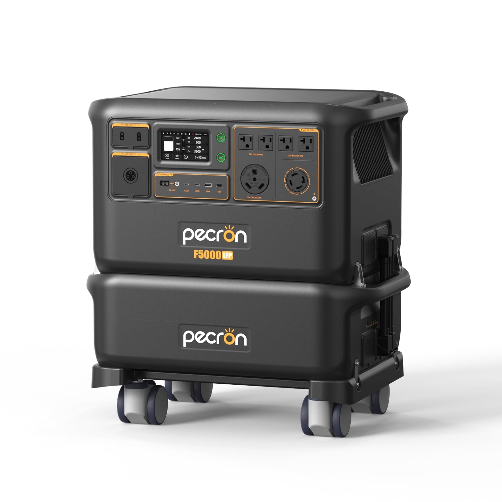 Pecron FP5000-48V Expansion Battery 5120Wh