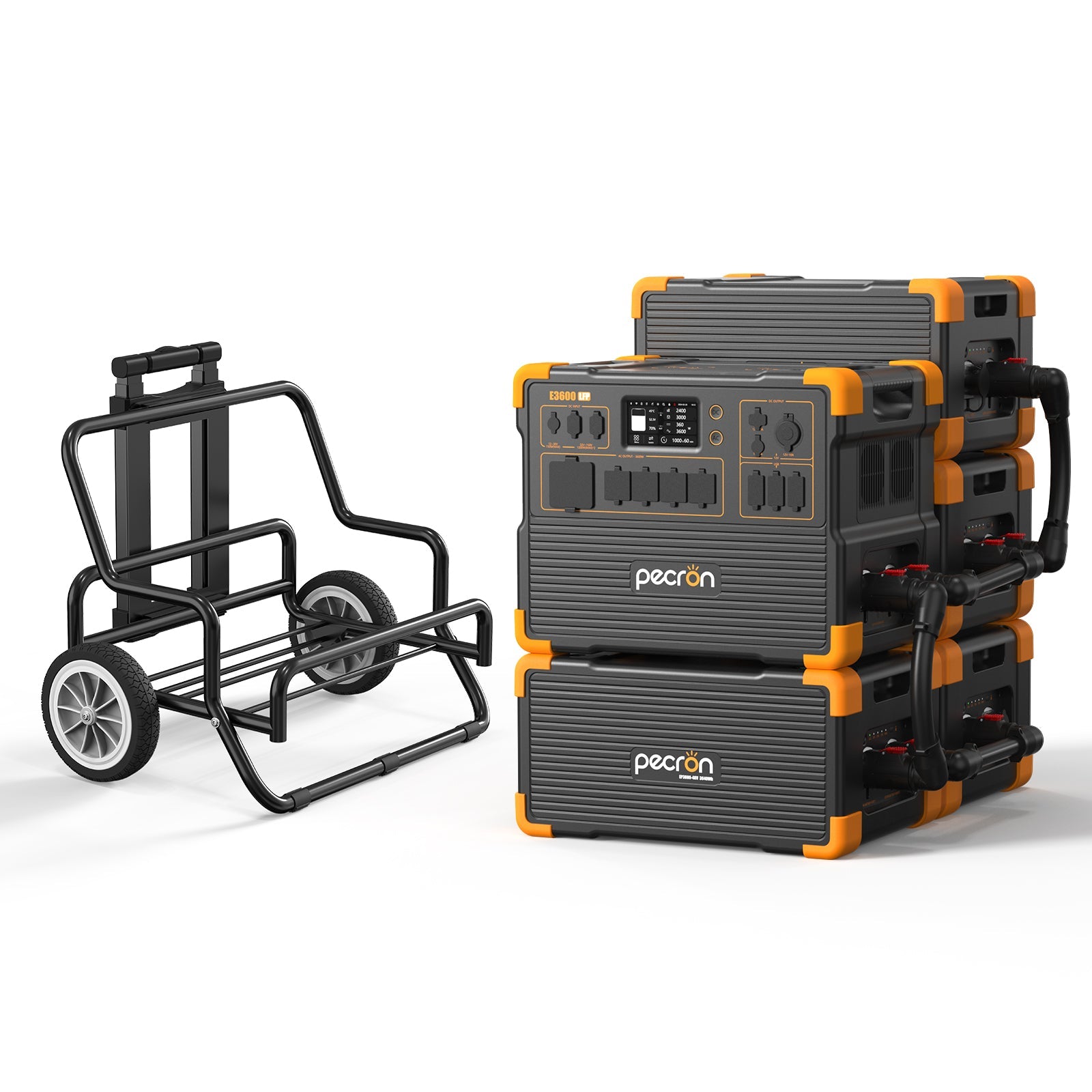Pecron E3600LFP Solar Generator Kit 3600W 3072Wh