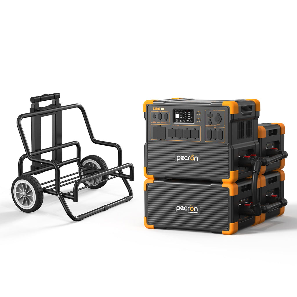 Pecron E3600LFP Solar Generator Kit 3600W 3072Wh