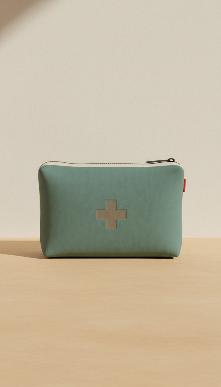 Minimal First Aid Pouch With Basics