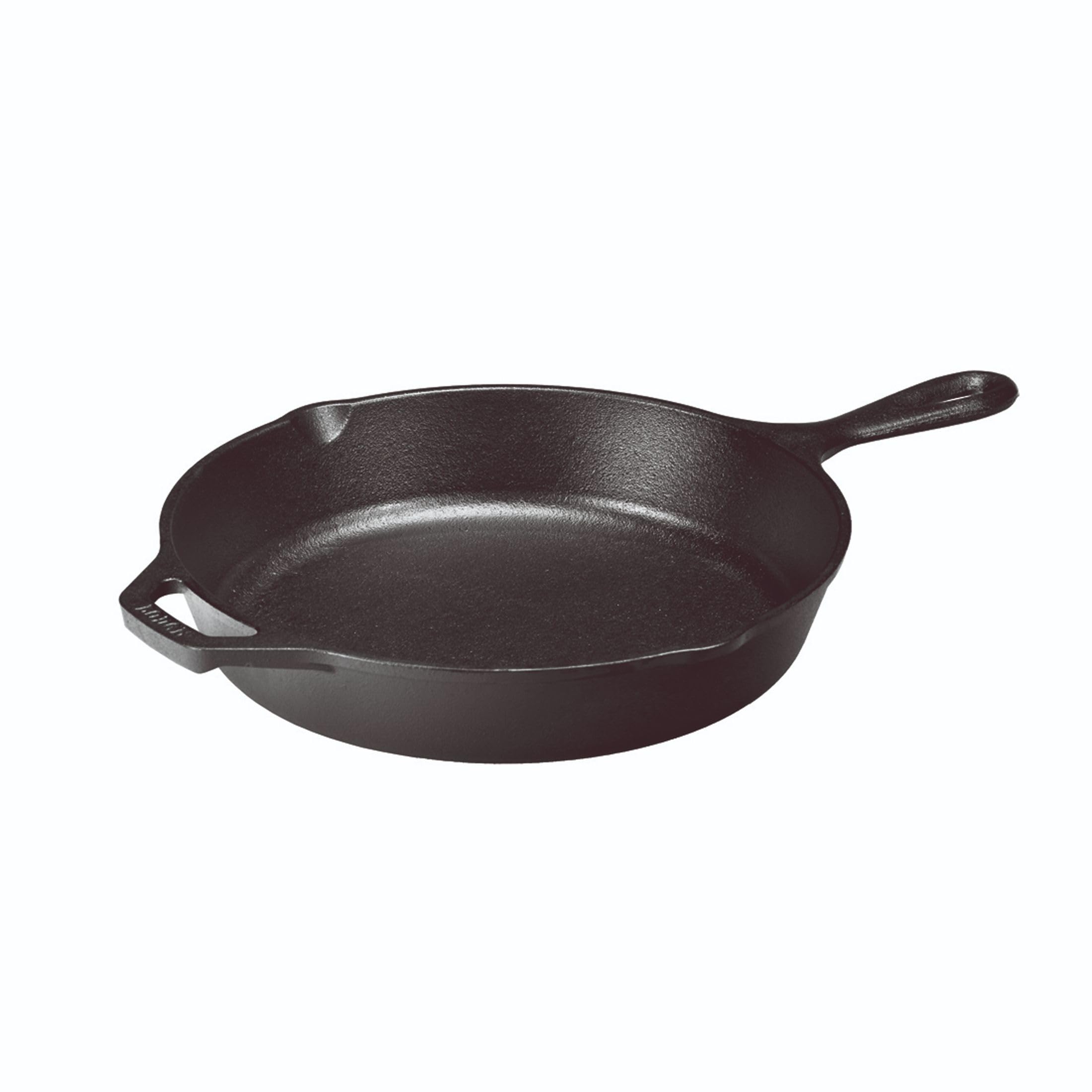 Lodge Seasoned Cast Iron Skillet 10.25 Inches - PFAS-Free, Non-Toxic Cookware - Use with an Oven, Stove, Grill, or Campfire - Naturally Non-Stick & Oven Safe