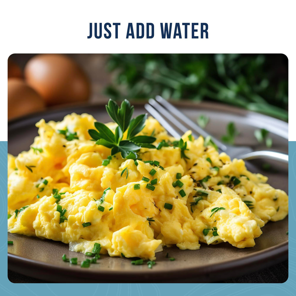 Pasteurized Dried Whole Egg Powder Can Emergency Food Supply, 85 Servings, 10 Year Shelf Life, No Additives or Preservatives, 5g Protein per Serving - Dry Egg Powder Blend, Ingredient for Baking and Cooking