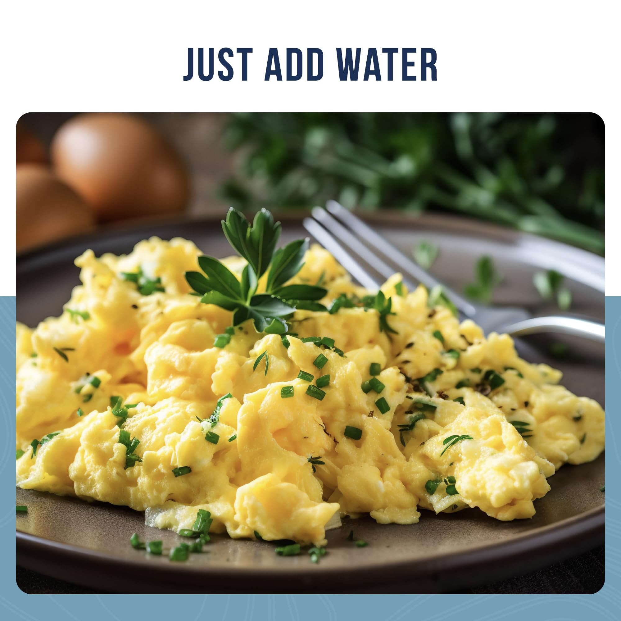 Pasteurized Dried Whole Egg Powder Can Emergency Food Supply, 85 Servings, 10 Year Shelf Life, No Additives or Preservatives, 5g Protein per Serving - Dry Egg Powder Blend, Ingredient for Baking and Cooking