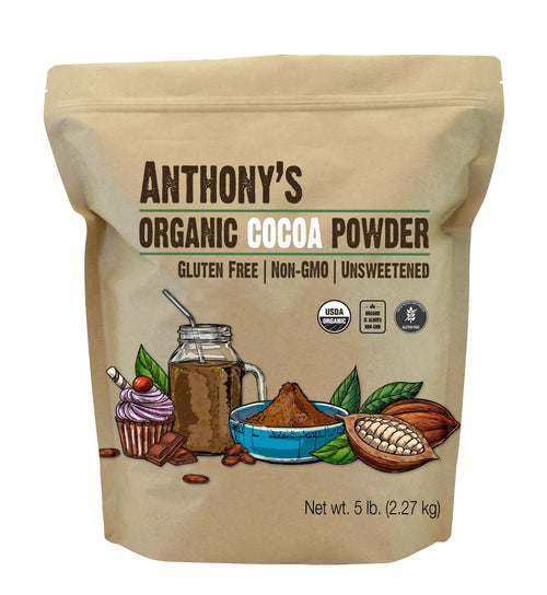 Anthony's Organic Cocoa Powder 5 lb bag