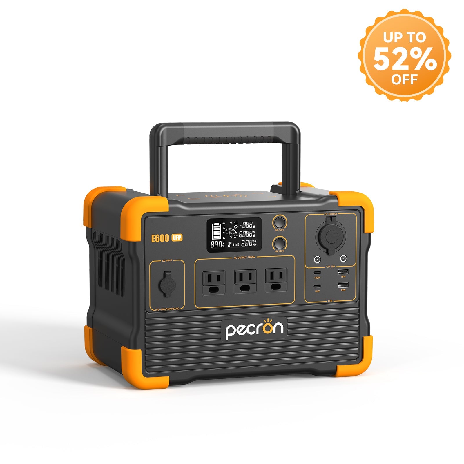 Pecron E600LFP Portable Power Station