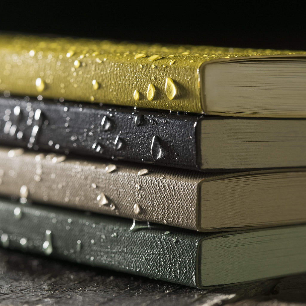 Rite in the Rain Weatherproof Soft Cover Pocket Notebook, 3.5" x 5", Green Cover, Universal Pattern (No. 954)