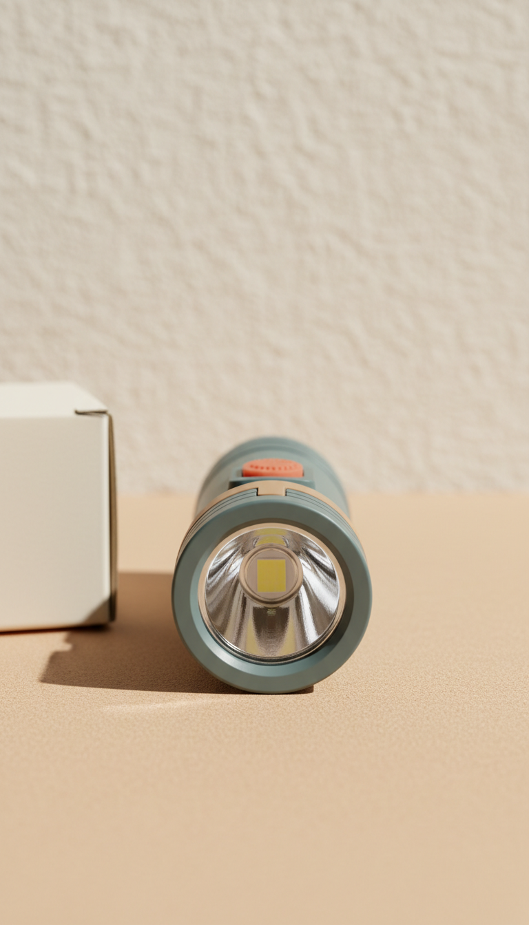 Compact LED Safety Flashlight